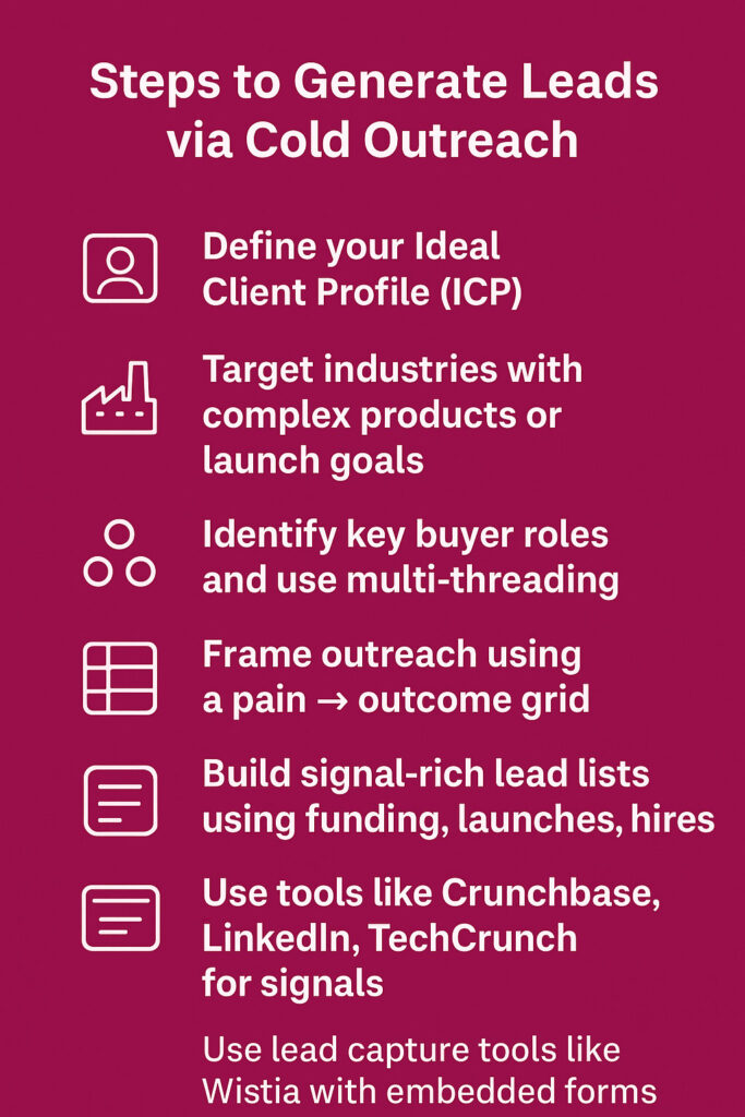 How To Generate Leads For Animation Studios With Cold Outreach
