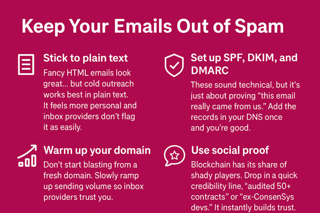 Keep Your Emails Out of Spam
