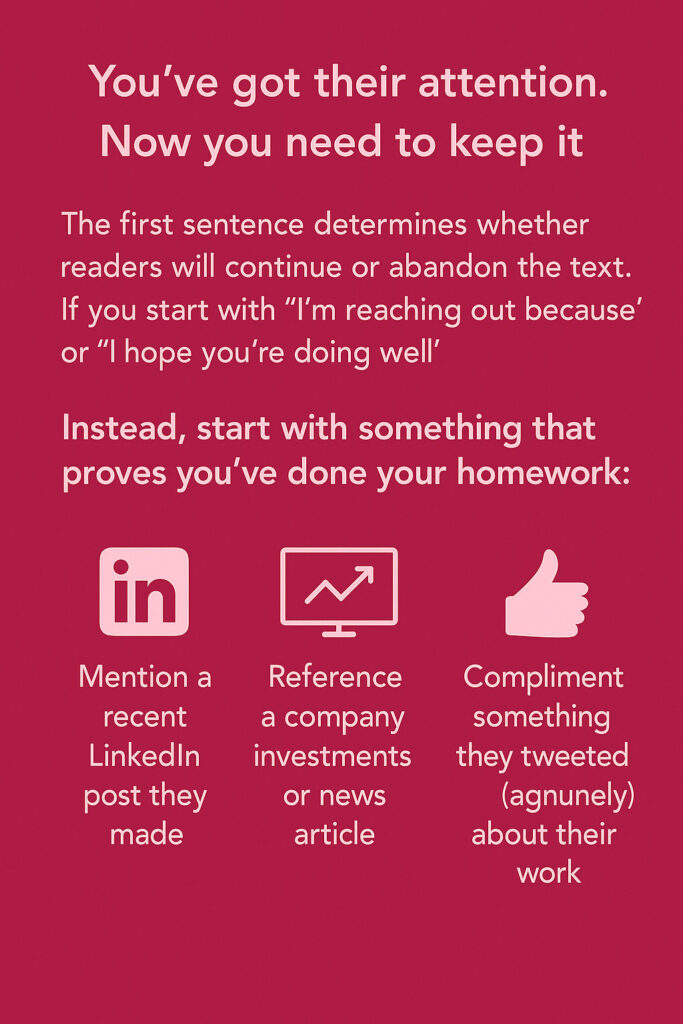 How to Write Cold Emails That Actually Get Replies: A-Z Guide + Templates 3 Personalize Your Opening Like You Mean It