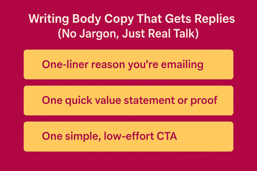 Writing Body Copy That Gets Replies