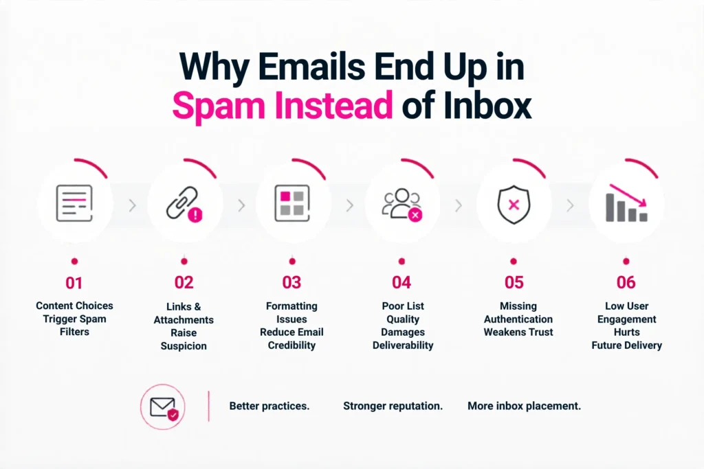 Email Spam Filters Explained: How to Improve B2B Cold Email Deliverability 2 why-emails-go-to-spam-instead-of-inbox