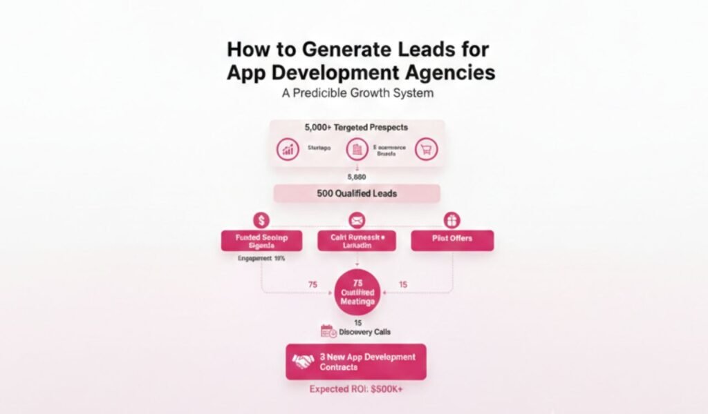 blog 2 App development agency lead generation process from prospect targeting to signed contracts