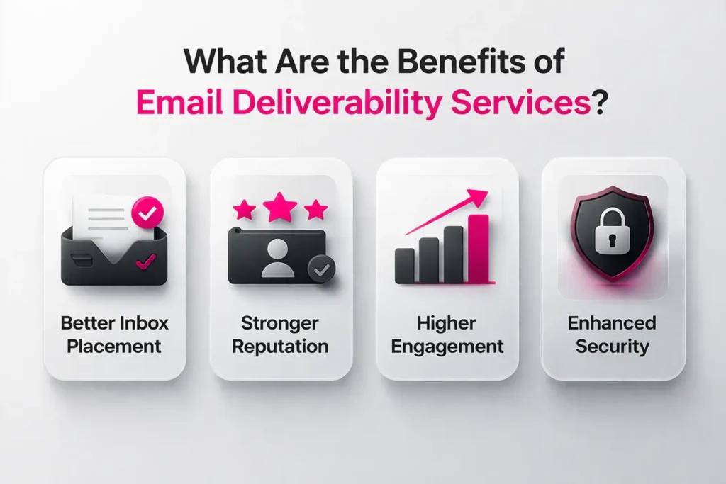 What are the benefits of email deliverability services? 2 Benefits of Email Deliverability Services