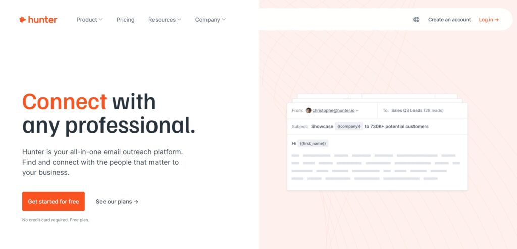 12 Top Cold Email Outreach Software Reviewed: Features, Benefits, and Best Use Cases 8 hunter.io
