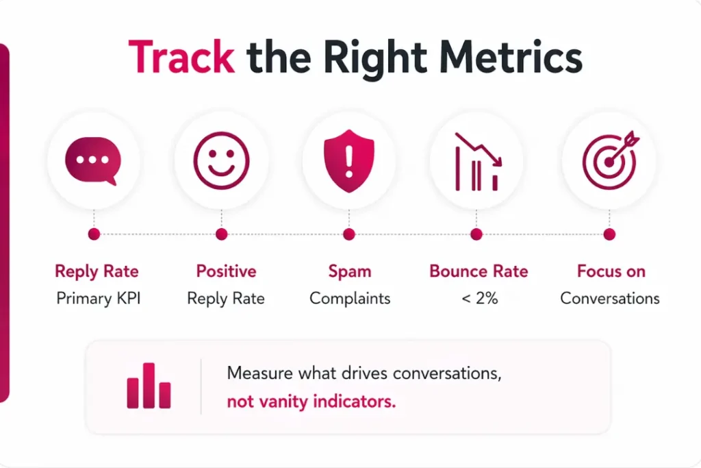 B2B Cold Email Best Practices: Ways to Get More Replies and Conversions 4 track-the-right-metrics