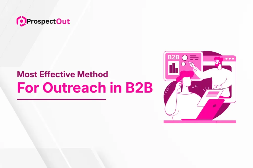 What Is the Most Effective Method for Outreach in B2B? 1 what is the most effective method for outreach in b2b