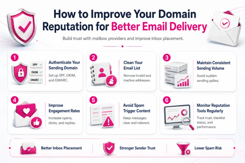 How to Check Domain Reputation for Email? Improve Your B2B Inbox Placement 3 how-to-improve-your-domain-reputation-for-better-email-delivery
