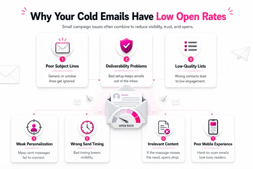 Low Email Open Rate: Why Cold Emails Get Ignored and How to Fix It 2 why-your-cold-emails-have-low-open-rates